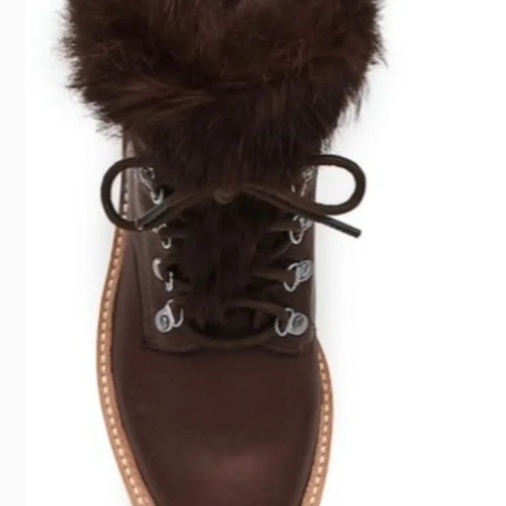 Botkier Suede and Fur Boots NIB Size 6
